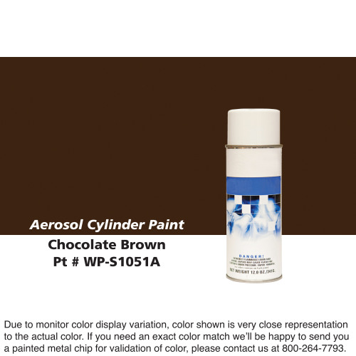 Cylinder Paint Aerosol Can Chocolate Brown