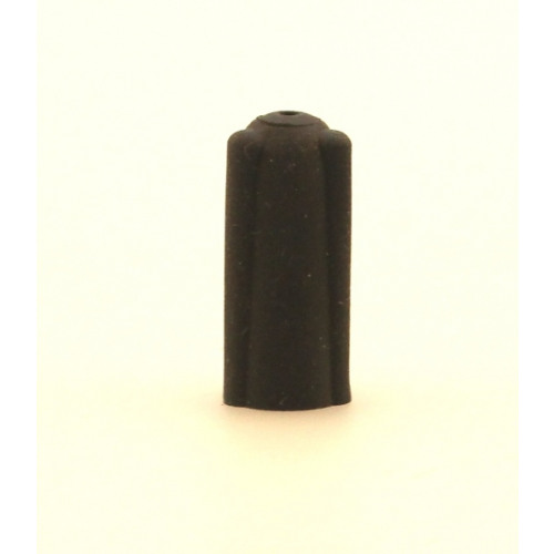 Barb with Ribs Cap Black - Pack of 1000