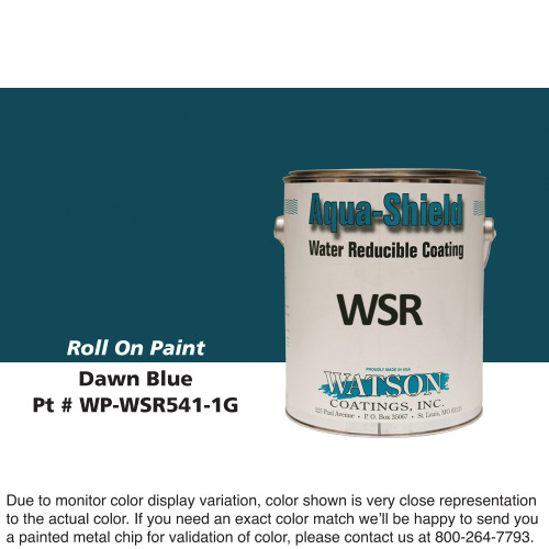 Cylinder Roll On Paint: Dawn Blue, 1 Gallon Pail