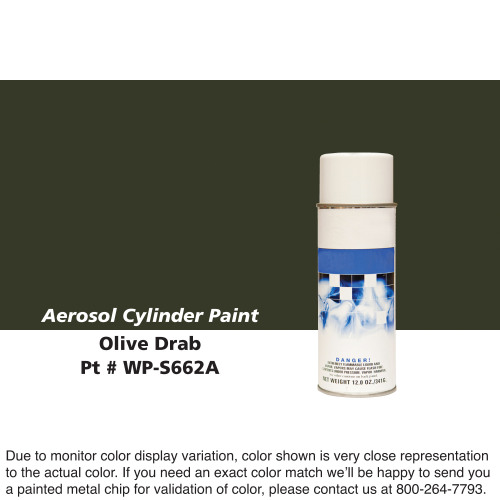 Cylinder Paint Aerosol Can: Olive Drab