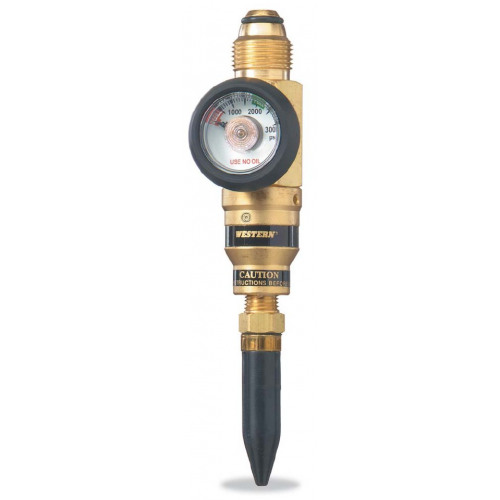 Standard Latex Economy Balloon Blower CGA580 Connection w/ Gauge