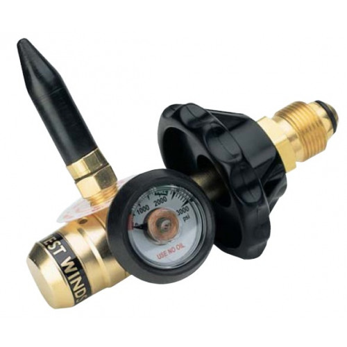 Deluxe Balloon Blower, HT Connection w/Gauge