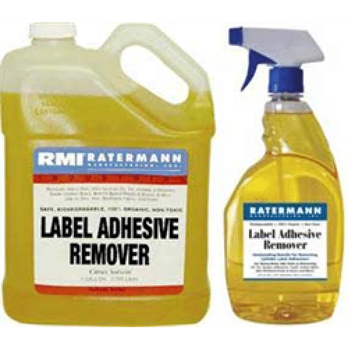 Label Adhesive Remover for Cylinders
