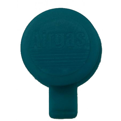 CGA540 Cap, Teal Color with Airgas logo, Pack of 1000