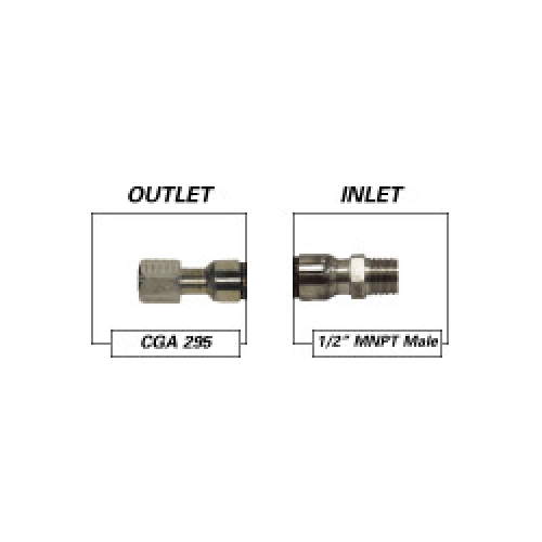 Cryogenic Hose Inert 295 x 1/2 Male Custom Length
