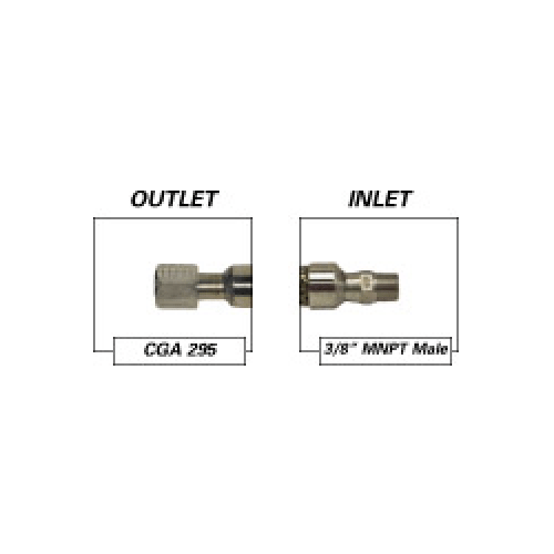 Cryogenic Hose Inert 295 x 3/8 Male