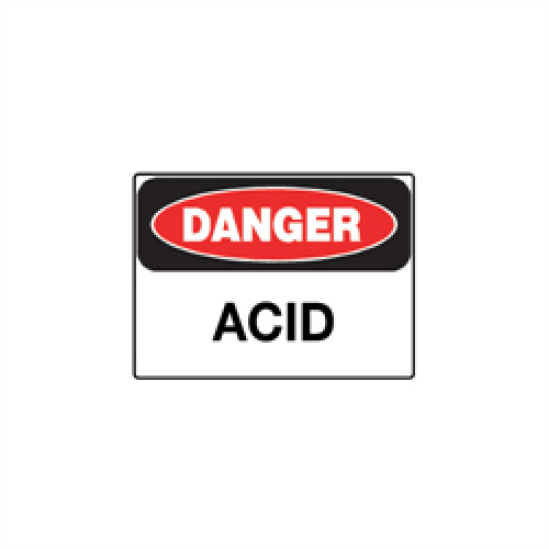 Self Adhesive Vinyl OSHA Danger Signs