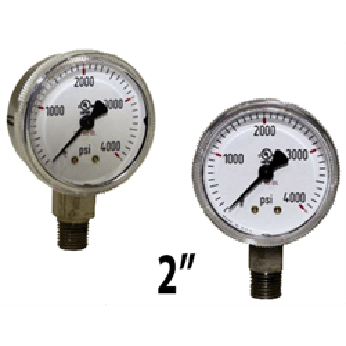2 Inch Dial - Chrome Plated