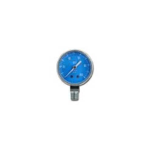 Nitrous Oxide, Blue Face, White #'s, Bottom Port