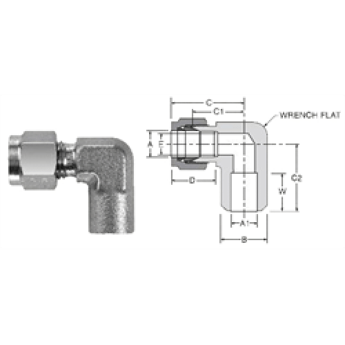 Tube Fitting Tube Socket Weld Elbow