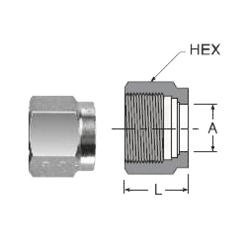 Tube Fitting Nut