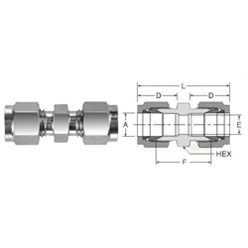 Tube Fitting Union