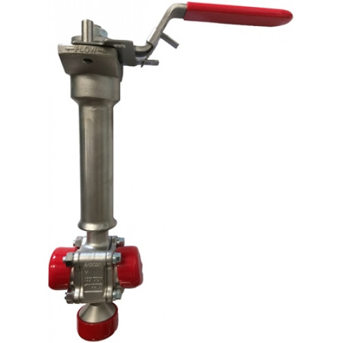 Worcester Cryogenic Ball Valve Extended Stem with Diverter 1