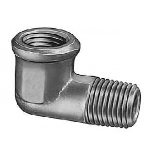 High Pressure 6000Psi Female Thread Elbow - 90 Degree Stainless Steel Pipe  Fitting