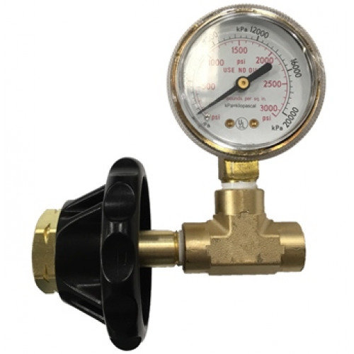 Cylinder pressure gauge on sale