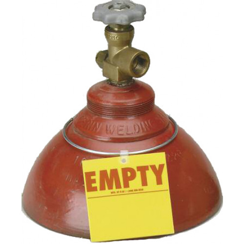 Ring/Tag 4" x 4" FULL/EMPTY Tag on 5" Ring (Pack of 10 each) Ratermann Manufacturing Inc