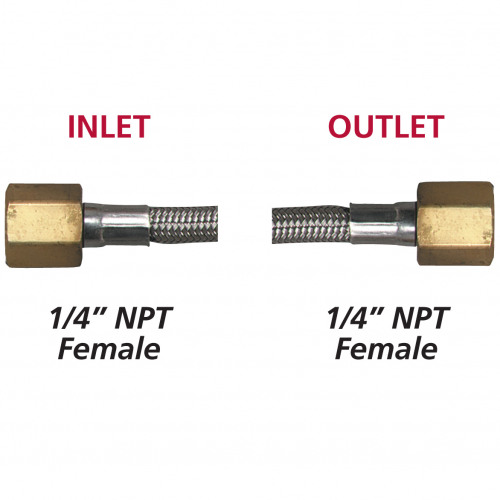1/4" NPT Female x 1/4" NPT Female