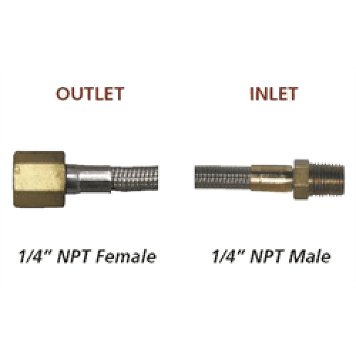 PTFE 3000psi PT Female x Male