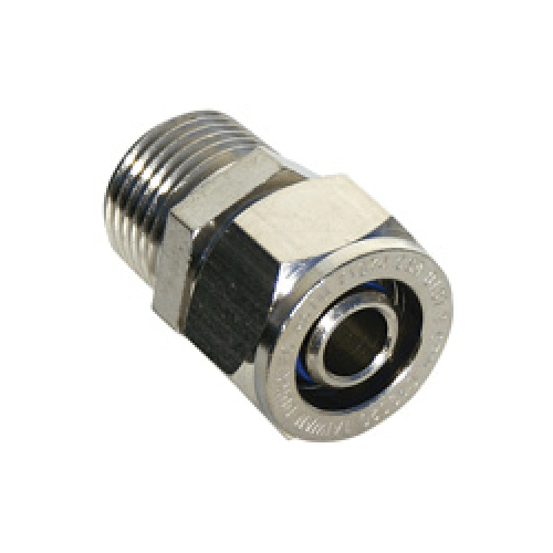 Composite Pipe Male Threaded Adapters, Stainless Steel