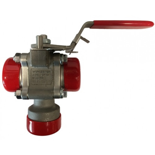 Worcester Cryogenic Ball Valve Non Extended Stem with Diverter 1