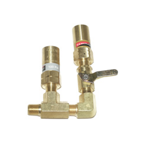 Cryogenic Pressure Relief Valves - Dual Relief Kit