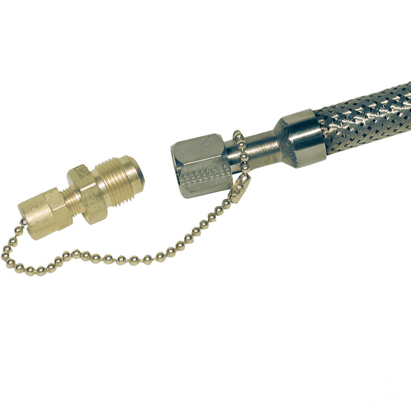 Cryogenic Hose Dust Cap & Chain