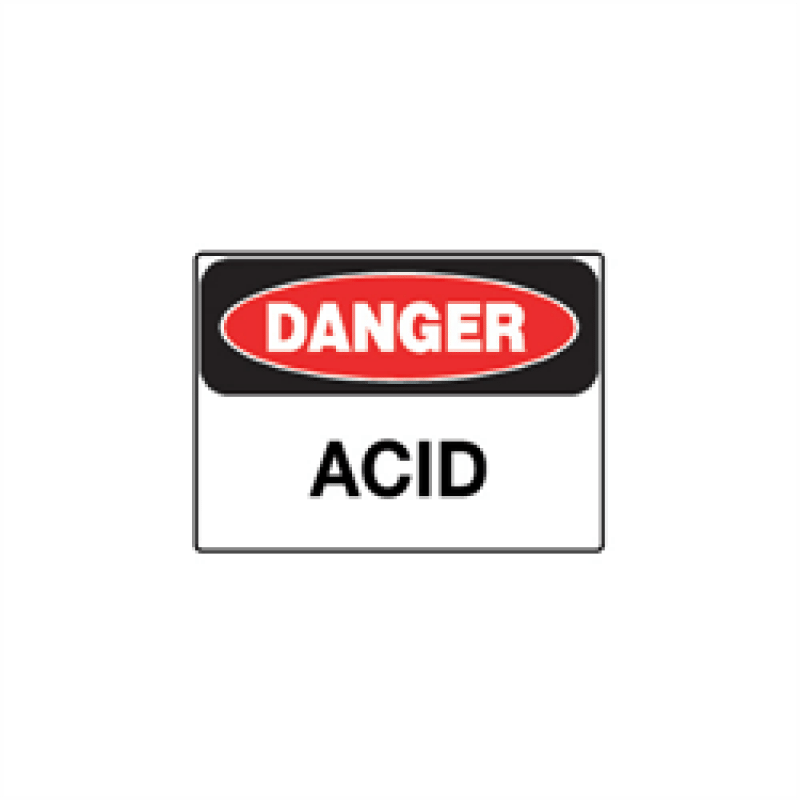 Aluminum OSHA Danger Signs
