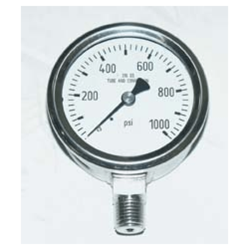 Stainless Steel Oxygen Gauges 1-1/2" Dial