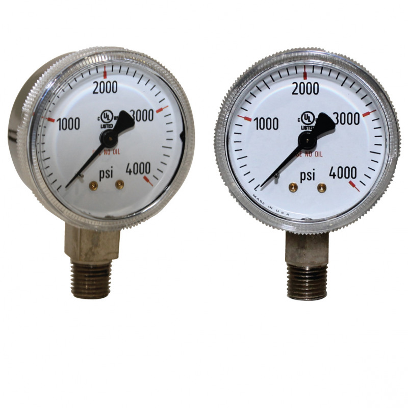 Pressure Gauges - Chrome