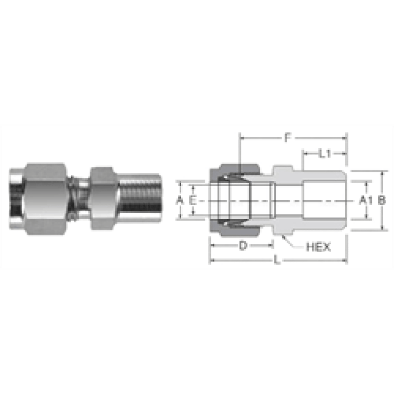 Tube Fitting Tube Socket Weld Union