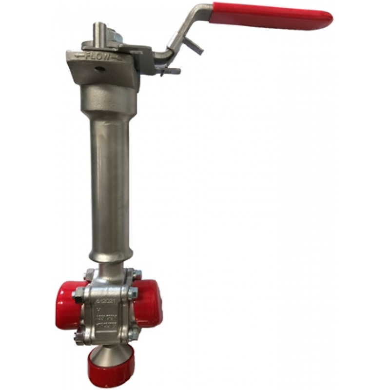 Worcester Cryogenic Ball Valve Extended Stem with Diverter 2