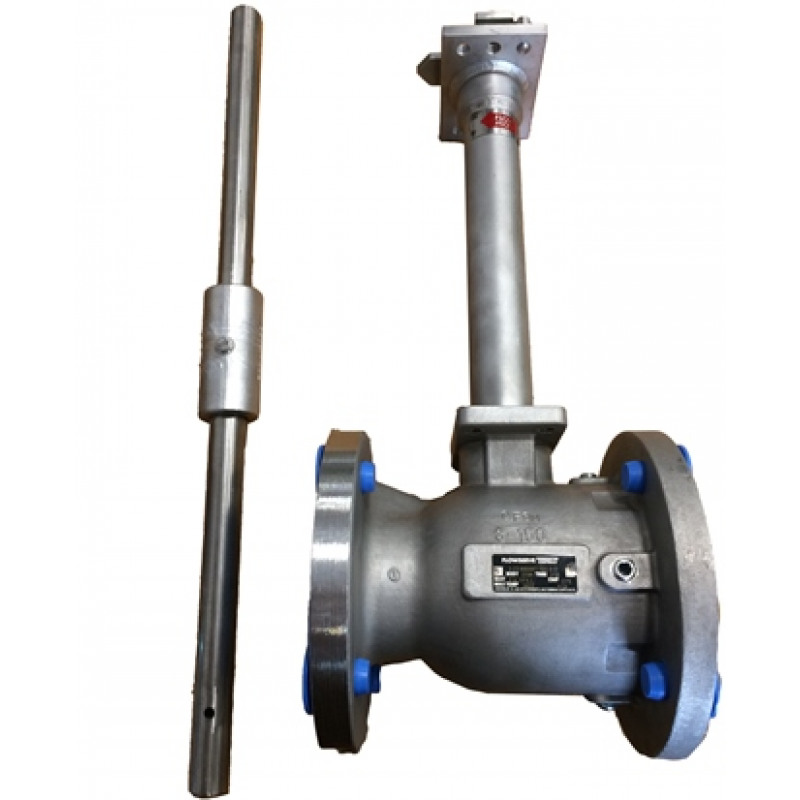 Worcester Cryogenic Ball Valve Extended Stem, Flanged