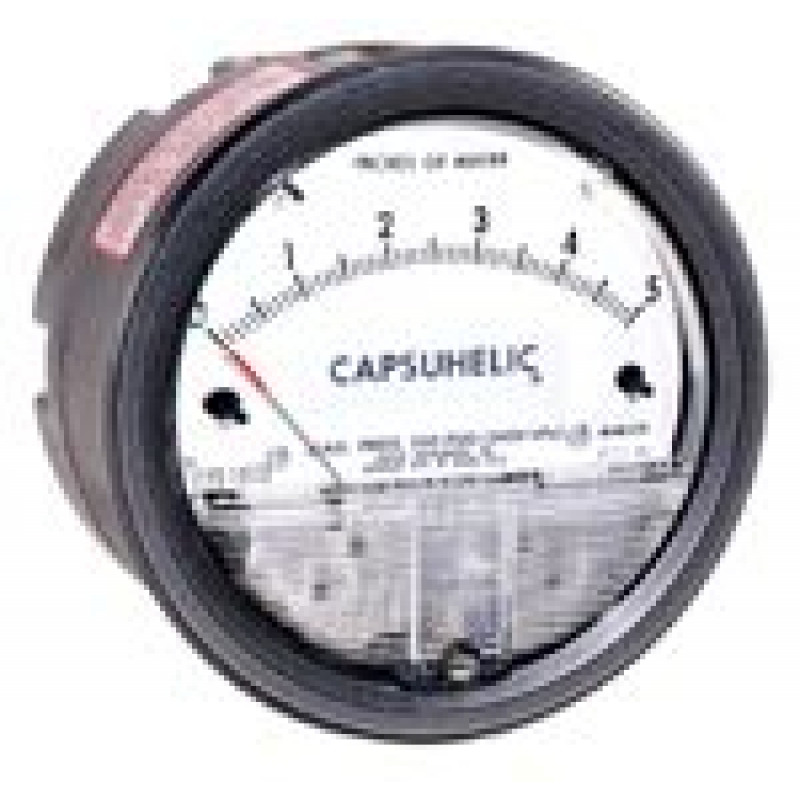 Pressure gauge 2025 inches of water