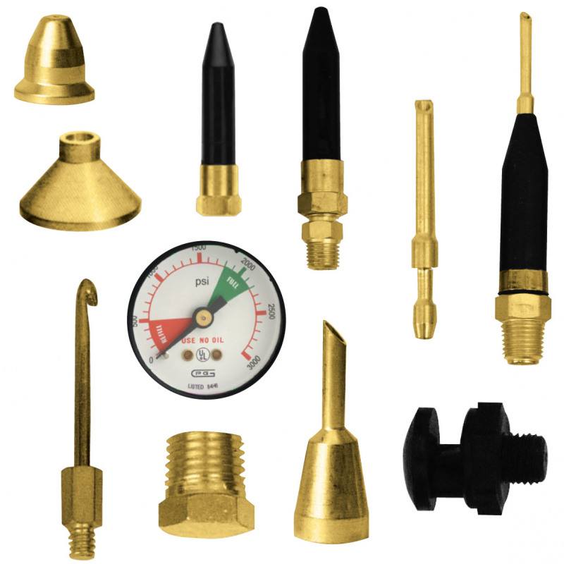 Balloon Fillers and Inflators by Compressed Gas Valve