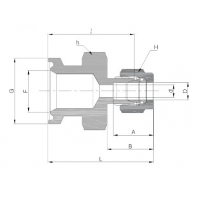 DK-LOK Sanitary Fitting