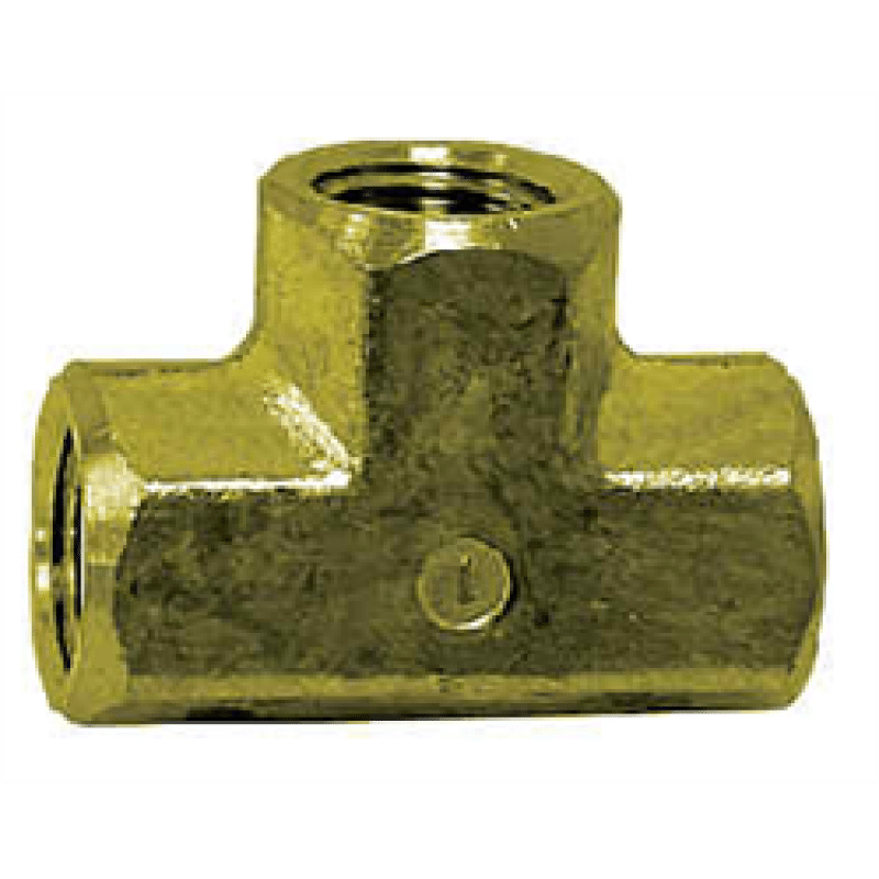 Pipe Fittings - Brass 3 Way Tee