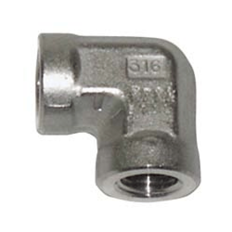 316 SS Pipe Thread Fittings - 6000 PSI