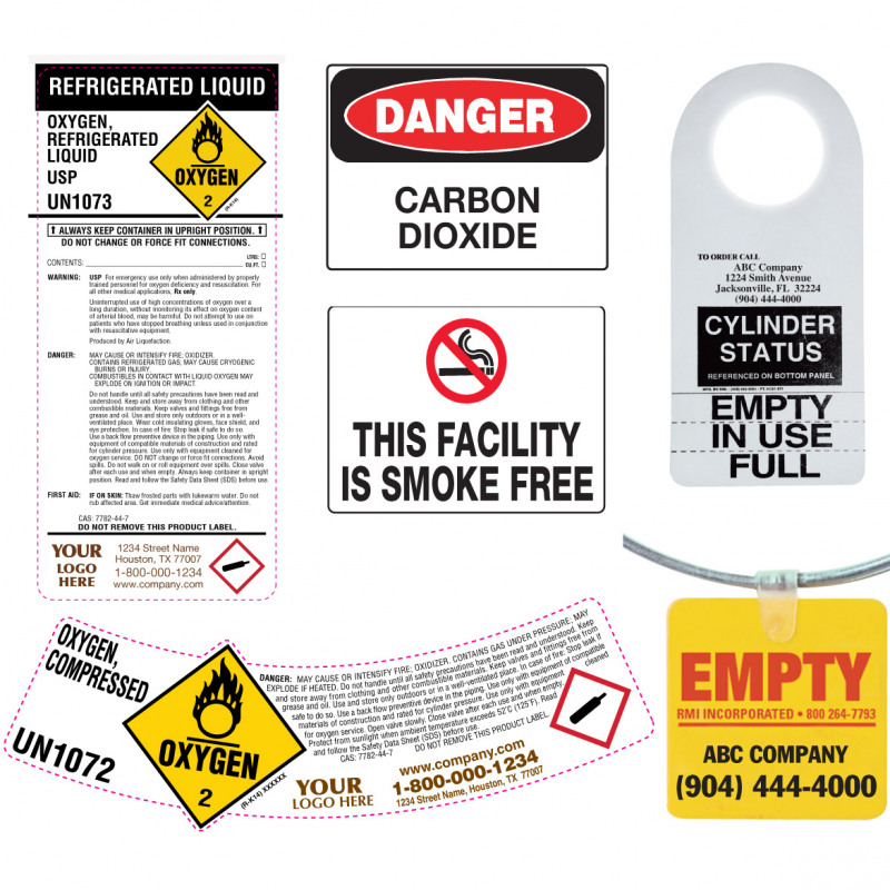 Labels, Signs, & Tags