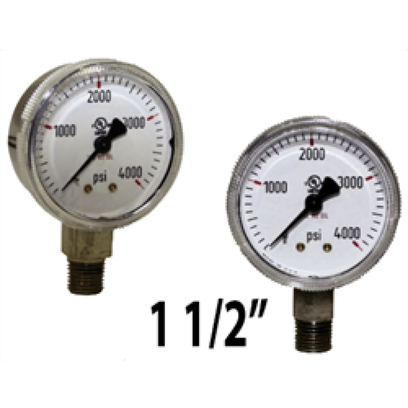 1 1/2 Inch Dial - Chrome Plated