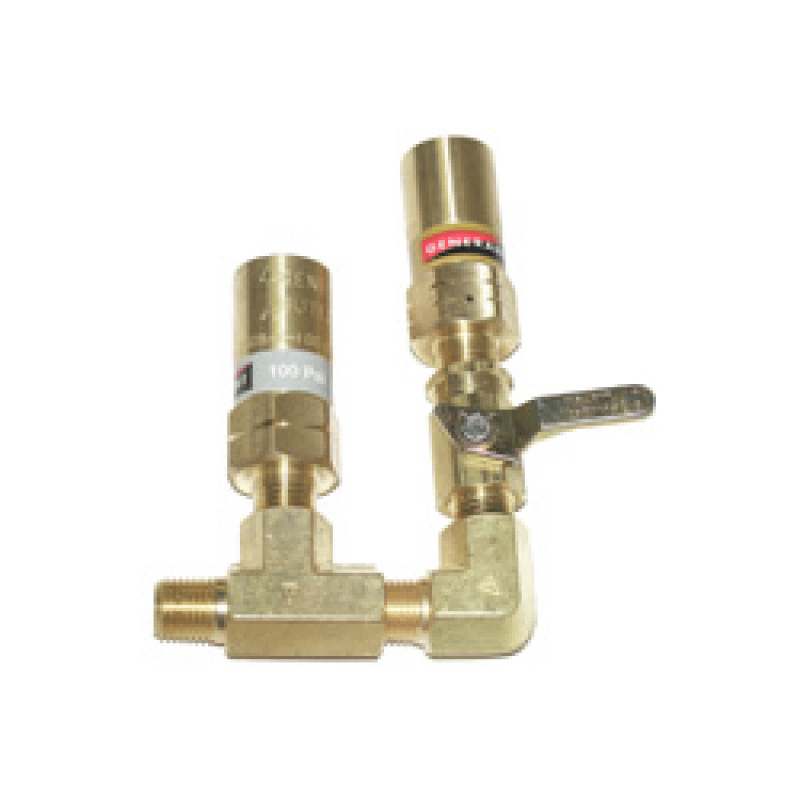 Cryogenic Dual Relief Kit Pressure Relief Valves