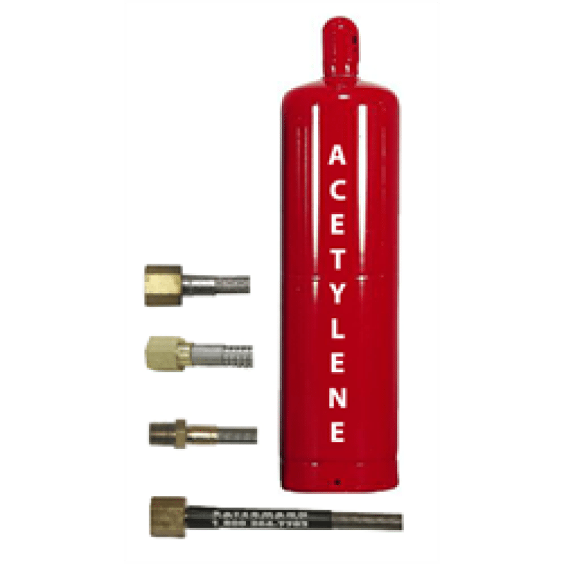 PTFE Lined Stainless Steel Braided Acetylene Pigtails (without Armor)