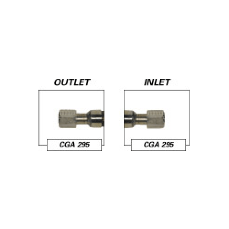 Inert CGA 295 Each End, Cryogenic Hose - Common Lengths